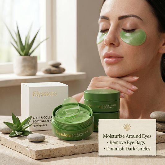 Aloe Collagen Eye Masks — Hydrate, Smooth & Refresh