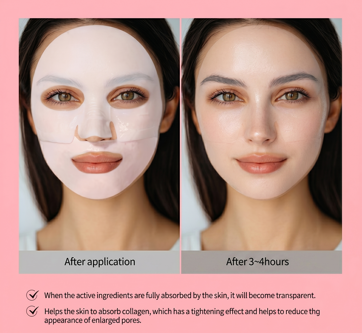 Glass Skin Collagen Mask — Lift, Firm & Glow