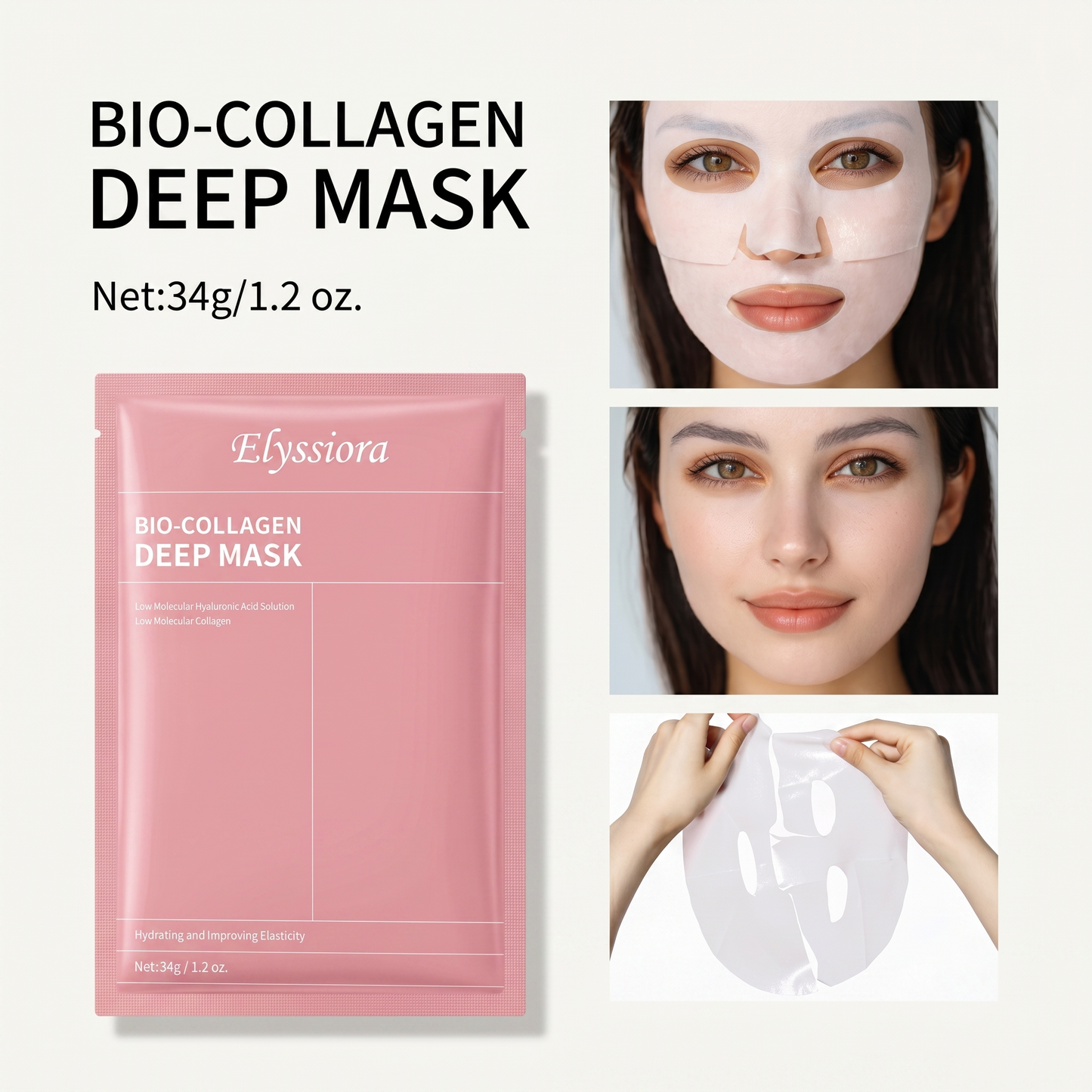 Glass Skin Collagen Mask — Lift, Firm & Glow